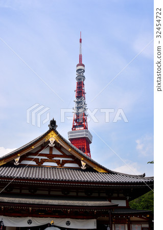 Tokyo Tower and Zojoji 32454722