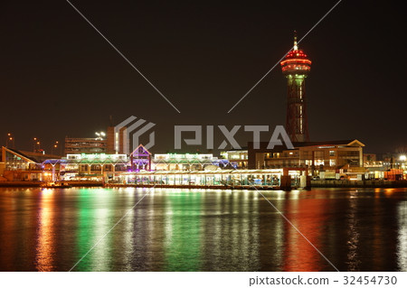 Bayside Place Hakata Waterfront Landscape Night view Bayside Place Hakata Waterfront Landscape Night view 32454730