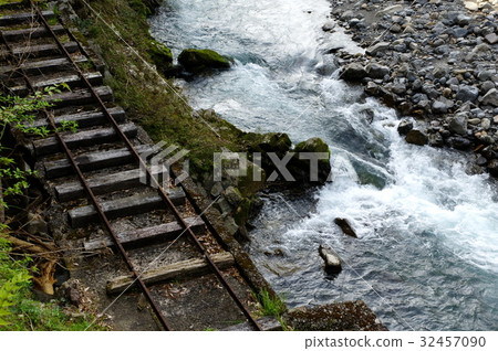 Discontinued line/Yanase Forest Railway (Umaji Village, Kochi Prefecture) Discontinued line/Yanase Forest Railway (Umaji Village, Kochi Prefecture) 32457090
