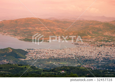 Panorama of the Greek city of Volos Panorama of the Greek city of Volos 32457728