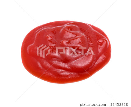 tomato sauce isolated on white background tomato sauce isolated on white background 32458828