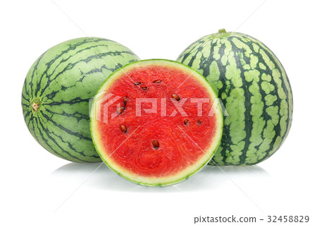 Watermelon isolated on white background Watermelon isolated on white background 32458829