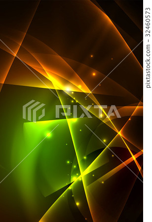 Vector polar lights concept background 32460573