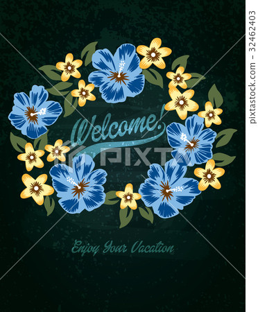 hibiscus, tropical, zero 32462403