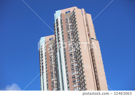 Residential building at Kennedy Town hk 2017 Residential building at Kennedy Town hk 2017 32463063