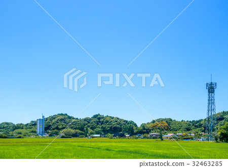 Olympic venue Satoyama landscape of Ichinomiya-cho 32463285