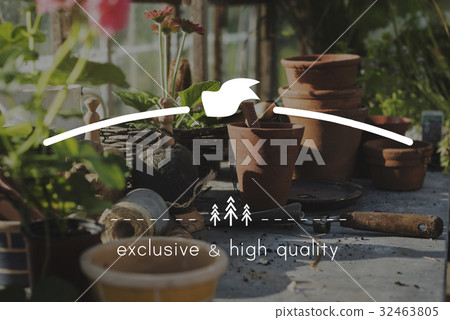 High Quality Brand Badge Banner Copy Space High Quality Brand Badge Banner Copy Space 32463805