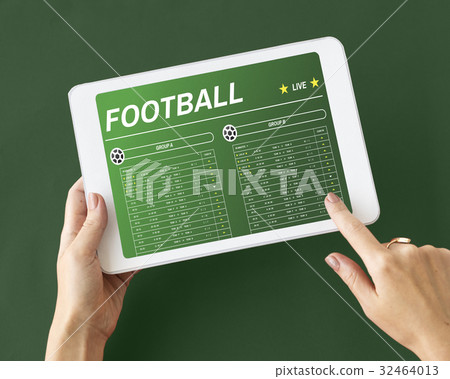 Gambling Football Game Bet Concept Gambling Football Game Bet Concept 32464013