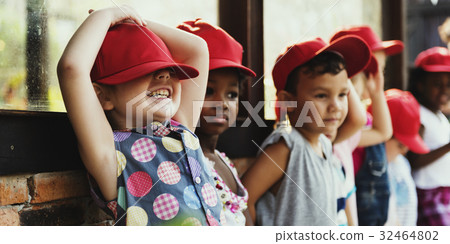 Group of student is on a field trips Group of student is on a field trips 32464802