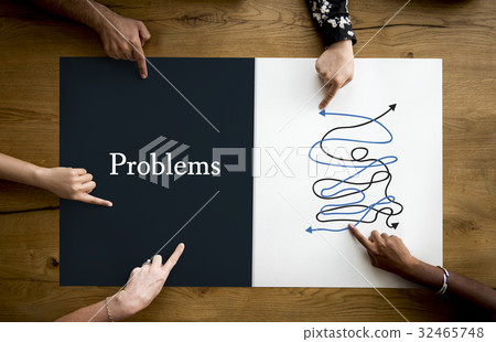 Depressed Complicated Chaos Critical Situation Word Graphic Depressed Complicated Chaos Critical Situation Word Graphic 32465748