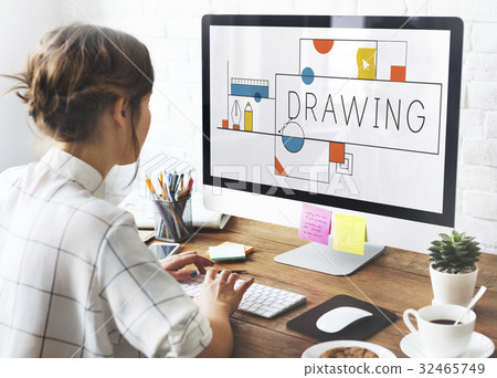 Creative Design Creativity Drawing Concept Creative Design Creativity Drawing Concept 32465749