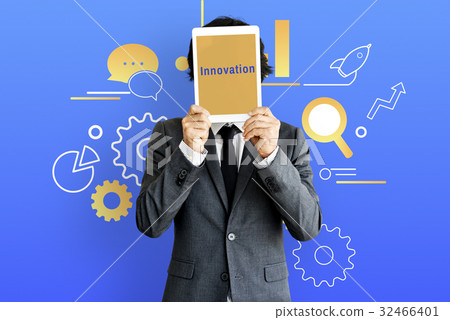 Business Strategy Management Innovation Illustration 32466401