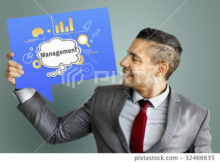 Business Strategy Investment Management Illustration Business Strategy Investment Management Illustration 32466635