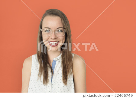 Caucasian Woman Having Fun Portreit Caucasian Woman Having Fun Portreit 32466749