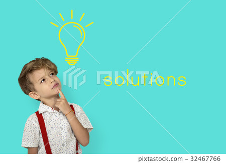 Ideas Light Bulb Think Create Graphic Word 32467766