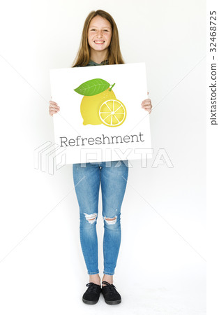 Lemon Refreshment Vegetable Healthy Graphic Lemon Refreshment Vegetable Healthy Graphic 32468725