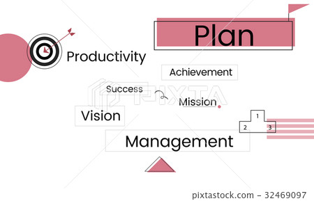 Business management diagram icon graphic Business management diagram icon graphic 32469097