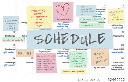 Schedule Memo Note Post Appointment Meeting Reminder 32469222