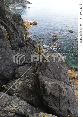 [Hyogo Prefecture Toyooka City] Armor coastal scenery 32469481