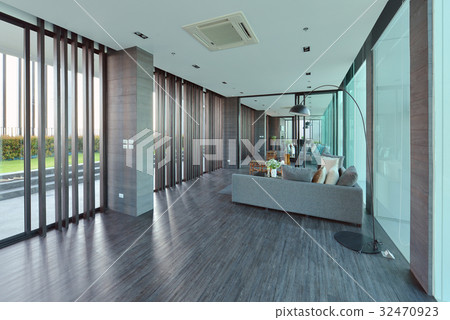 luxury living room interior and decoration 32470923