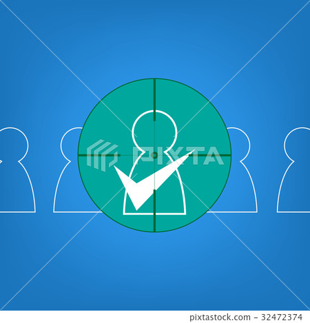 Right Candidate on the target Right Candidate on the target 32472374