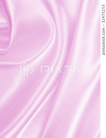 Smooth elegant pink silk or satin texture 32475253