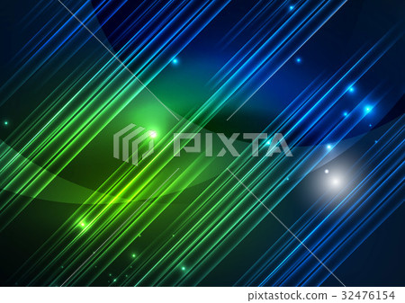 Glowing futuristic lines 32476154