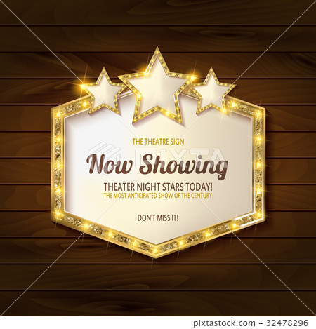 Showtime Retro Signs. 32478296