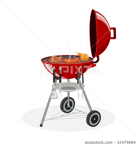 barbecue grill. Picnic camping cooking. barbecue grill. Picnic camping cooking. 32479064