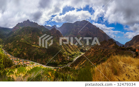 Mountain village Serra de Aqua - Madeira Portugal Mountain village Serra de Aqua - Madeira Portugal 32479334