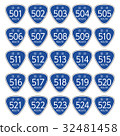 National Highway Road Signs _ 501 - 525 32481458