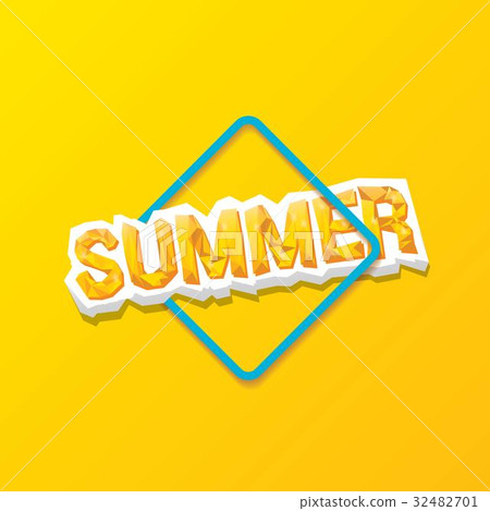vector special offer summer label design template 32482701