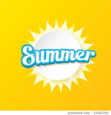 vector special offer summer label design template - Stock Illustration ...