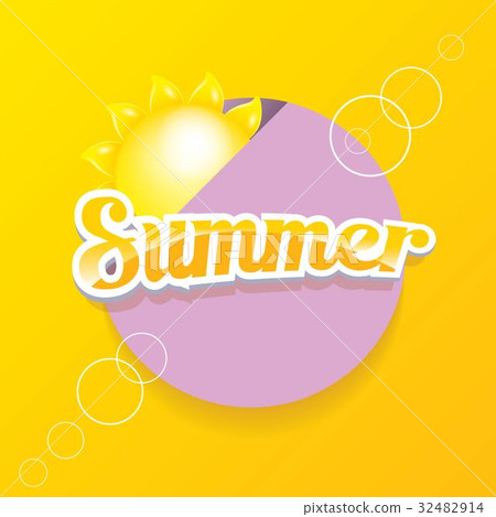 vector special offer summer label design template 32482914