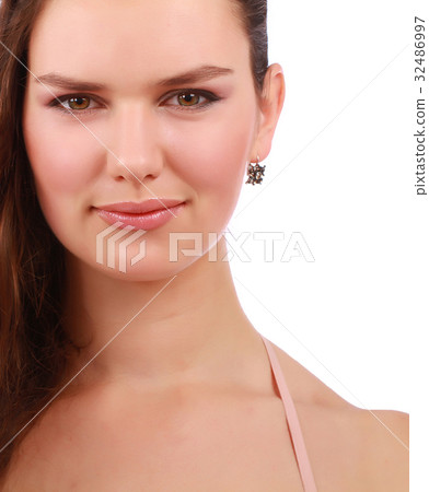 Close up of attractive young girl 32486997