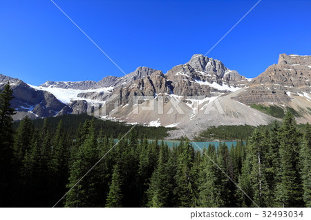 加拿大岩石弓湖風景 32493034