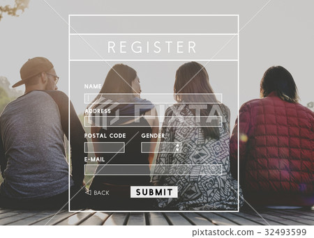 Account Login Register Form Interface Account Login Register Form Interface 32493599
