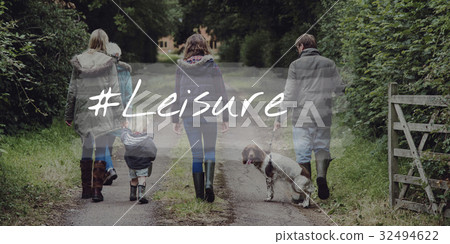 Family Together Leisure Home Words 32494622
