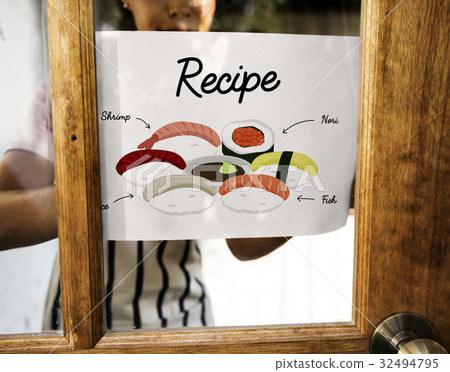 Japanese Food Meal Menu Concept Japanese Food Meal Menu Concept 32494795