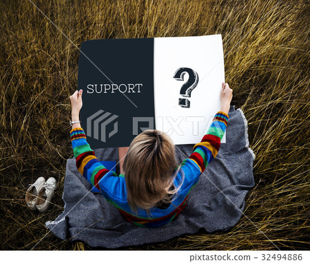 Question Mark Query Information Support Service Graphic 32494886