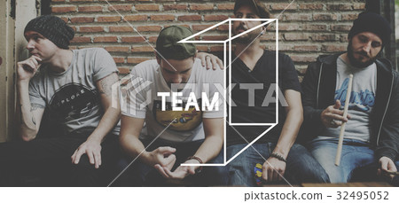 Friendship Team Togetherness Partnership Word Graphic 32495052