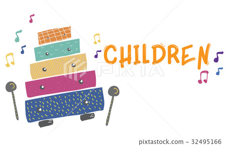 children early education leisure activities music for kids illustration 32495166