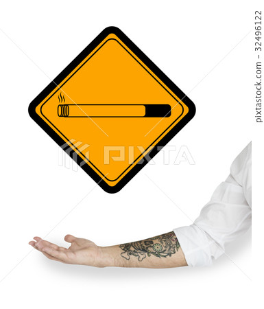 Smoke Area Allow Permission Sign Smoke Area Allow Permission Sign 32496122