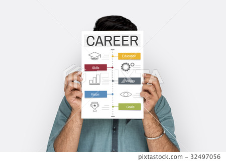 Hands holding network graphic overlay banner Hands holding network graphic overlay banner 32497056