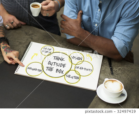 Think Outside the Box Inspiration Creativity 32497419