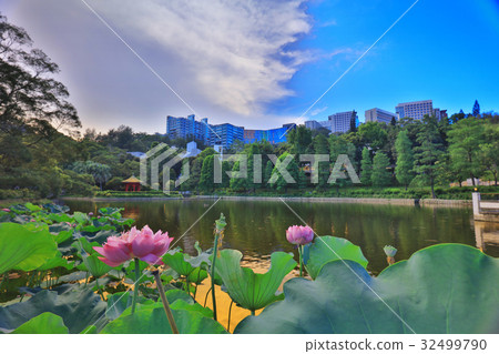 CUHK Reflection of the Lake Shatin CUHK Reflection of the Lake Shatin 32499790