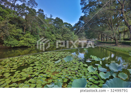 CUHK Reflection of the Lake Shatin CUHK Reflection of the Lake Shatin 32499791