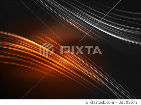 Glowing futuristic lines 32505672