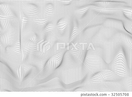 Abstract polygonal wave wireframe background Abstract polygonal wave wireframe background 32505708