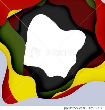 3d vector abstract background with cut shapes 3d vector abstract background with cut shapes 32505711
